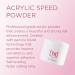 Young Nails Speed Acrylic Powder - Flawless Consistency, Superior Adhesion - Clear 45g - Buy Online on GoSupps.com