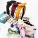 TOBATOBA Bow Headbands for Women - 6Pcs Fashion Bunny Ear Top Knot Turban Headbands - Solid Color Hair Accessories for Girls - Buy Online on GoSupps.com