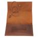Genuine Leather Roll Up Tobacco Pouch with Rolling Tip Paper Holder Slot - Brown (S) | Boshiho - Buy Online on GoSupps.com