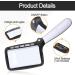 Folding Handheld Magnifying Glass with Light - 3X Large Rectangle Reading Magnifier Rectangular Handhold Magnify Lens Gifts for Seniors Reading Books Prints Lighted Gift for Low Visions(Black) - Buy Online on GoSupps.com