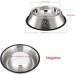 SUOXU Stainless Steel Dog Bowls Dog Feeding Bowls Dog Plate Bowls With Non-slip Rubber Bases Small Pet Feeder Bowls And Water Bowls .Pack of 2 S-350ml - Buy Online on GoSupps.com