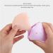 Triangular Powder Storage Box Puff Holder Easy to Clean Convenient Double-sided Air Vent Smooth-closing Silicone Portable for Home Travel (Light Purple) - Buy Online on GoSupps.com