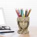 Silicone Goddess Head Planter Mold for Resin, Concrete, Plaster, Polymer Clay - Pen Brush Holder & Vase Mold - Buy Online on GoSupps.com