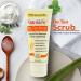 Nutriglow De Tan Scrub - Milk Protein & Mulethi for Deep Exfoliation Tan Removal & Blackhead Treatment - Suitable for All Skin Types - 65gm - Buy Online on GoSupps.com