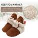 EDOTON Unisex Newborn Winter Boots - Warm Non-Slip Sole Bootie Socks for 6-12 Months (Coffee) - Buy Online on GoSupps.com