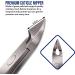 Jestilo Cuticle Remover Tool Set - Stainless Steel Professional Nipper and Pusher for Salon-Quality Manicures and Pedicures at Home - Buy Online on GoSupps.com