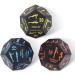 Exercise Dice for Home Fitness Workouts - 12-Sided Cardio Movement Dice Set with Illustration Booklet (3pcs) - Buy Online on GoSupps.com