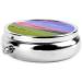 Prairie Horse Riding Portable Metal Pill Box - Mini 3-Compartment Design for Travel Perfect for Small Pills - Black - Buy Online on GoSupps.com