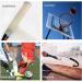 OBTANIM Foam Underwrap Bandage Pre-Wrap Tape for Athletic Elbow/Knees/Ankles - Latex Free - Pack of 4 Rolls (Skin/Black/Blue/Red) - Buy Online on GoSupps.com