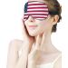 U.S. Flag Funny Eye Mask - Soft Blindfold Adjustable Night Eyeshade for Sleep & Travel - Buy Online on GoSupps.com