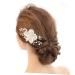 FRCOLOR Crystal Hair Comb Tiara Bridal Hair Comb Decor Hair Comb Decorate Bride Wedding