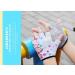 Kids Half-Finger Monkey Bar Gloves | Age 1-10 Boys Girls | Good Grip Control for Climbing & Biking | Gymnastics Balance Boards | Outdoor Sports | White - Small - Buy Online on GoSupps.com