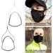 Adjustable Extender Straps Ear Saver Holder Extension Buckle Ears Protectors for Adult and Teenager Black Face Support Frames for Men Adult Women Ears - Buy Online on GoSupps.com