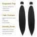 Buy Antiensed Braiding Hair - Easy Braid Itch-Free Synthetic Fiber Yaki Texture Hair Extensions (6 Packs 50cm 1B#) for International Shipping - Buy Online on GoSupps.com