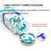 Soft Foam Earplugs 60 Pairs - 38dB SNR Comfort for Sleeping, Snoring, Shooting, Mowing - Lysian Light Blue/White - Buy Online on GoSupps.com