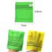Goldsangsa Korean Bath Towel Washcloths - 20 Piece Set for Peeling & Exfoliation | Remove Dead Skin | Yellow & Green - Buy Online on GoSupps.com