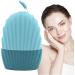 Silicone Ice Roller - Silicone Ice Mold for Face Beauty | Eye Massager Cube Holder Shells Shape De-Puff Eye Bags | Ice Cube Roller Massager Reusable Ice Mold for Face Eyes Neck Blue - Buy Online on GoSupps.com