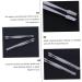 SOESFOUFU Tweezers Lash Fine Tweezer Tongs Beauty Tools Nipper Specialty Tools Collector Tools Tweezer for Stamp Safe Material Tweezer Collecting Coins Stainless Steel Make up Straight Head 11CM Silver - Buy Online on GoSupps.com