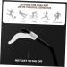 Healeved Anti-Slip Silicone Glasses Ear Pads - 20 Pairs for Secure Sunglasses - White 5.6x0.6cm - Buy Online on GoSupps.com