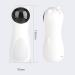 Hylotele cat pointer Cat Toy Automatic Rotating Pointer for Cats USB/Battery Charging Operated Pet Training Exercise Chaser Tool with 5 Adjustable Modes (White) - Buy Online on GoSupps.com