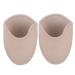 FOMIYES 1 Pair Ballet Toe Protector Toe Caps Dance Socks Foot Toe Protector Beige 11.5X9.5cm