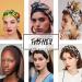 Boho Elastic Headbands for Women & Girls - Pack of 3 (Type 3) | Fashey Wide Head Wraps - Buy Online on GoSupps.com