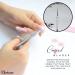 Stelone Cuticle & Eyebrow Scissors for Women - Stainless Steel, Curved Blade, Little Manicure & Brow Scissors for Facial Hair & Eyelash Trimming - Best Makeup Scissors - Buy Online on GoSupps.com