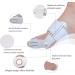 12-Piece Bunion Corrector & Soft Gel Toe Spreader | Hallux Valgus Relief & Toe Alignment - Buy Online on GoSupps.com