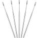 DOITOOL Spiral Ear Wax Remover - 5pcs Stainless Steel Ear Pick for 360 Cleaning (Silver) - Buy Online on GoSupps.com