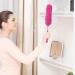 Shakven Telescopic Duster | Retractable Dust Brush Cleaner | Cobweb Duster with Telescoping Pole Spider Web Brush & Ceiling Duster for Blinds Furniture Hot Pink - Buy Online on GoSupps.com