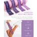 LIONSCOOL PILATES RING SET - Premium 14 Magic Circle with Dual Padded Handles, Mini Ball & Resistance Bands - Purple - Buy Online on GoSupps.com