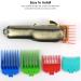 10pcs Wahl Professional Hair Clipper Guide Combs Replacement Guards - Assorted Colors - Buy Online on GoSupps.com