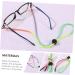Shop Healeved 3-Pack Anti-Lost Rope Glasses Chain Lanyard Vintage Hutband Clip Extension for Glasses | Durable Plastic Straps - Buy Online on GoSupps.com