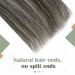 Buy Laavoo Microring Hair Extensions - Real Human Hair Black Ombre Balayage - 50g 50cm Eze Weft - International Shipping Available - Buy Online on GoSupps.com
