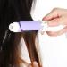 Mini Bang Curling Irons for Kids - Ceramic Tourmaline Curling Wand | EU Purple - Perfect Heat Hair Wave Curler - Buy Online on GoSupps.com