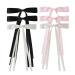 Hair Clip Y2K Balletcore Long Flat Clips Balletcore Hairpin Elegant Hair Clip For Bunches Vintage Hair Pin
