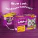 Whiskas 1+ Cat Food Poultry Selection in Sauce - Premium Wet Food for Adult Cats (12x85g 4 Packs) - 48 Servings - Buy Online on GoSupps.com
