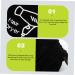 FOYTOKI 8 Pcs Storage Bag Hair Dryer Storage Pouch Hair Straightener Bag Hair Dryer Organizer Black Velvet - Buy Online on GoSupps.com