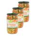 Lot 3x Macedonian vegetables - 660g jar