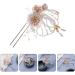 FRCOLOR Butterfly Flower Hairpin Hair Accessories Rhinestone Hair Clip Chinese Decor Decorative Hairpin Floral Hair Sticks for Buns Styling Hair Clips Fine China Imitation Pearls Miss - Buy Online on GoSupps.com