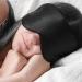 Silk Sleep Mask for Sleeping - Adjustable Eye Mask for Men, Women, and Kids - Comfortable Blindfold for Travel, Nap, and Shift Work - Buy Online on GoSupps.com