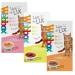 Lick-e-Lix Cat Food Yoghurt Kitten Friendly Wet Soft Creamy Treats - Liver Sausage & Cat Grass - Salmon & Chicken Flavour - Box of 3