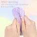 Ultra Soft 5 Inch Powder Puff - Washable Velour for Body & Face Powder - Large Loose Powder Puff in Purple - Buy Online on GoSupps.com