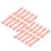 Toe Stretcher Toe 5Toe Separator 10 Pairs Unisex Toe Separator Hallux Valgus Hammer Toe Corrector Separation Tool Bunion Pads Yoga Silicone Hammer Toe Corrector(White) (Bright Complexion)