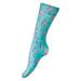Celeste Stein Therapeutic Graduated Compression Socks Flamingos n Pearls 8-15 mmHg Regular Calf