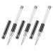 CGBE Nail Art Liner Brushes, Nail Gel Polish Painting Nail Art Design Brush Pen Set Diamond application Rhinestone Handle, Nail Dotting Painting Drawing Pen 7/9/11mm 3 PCS-Line Pen