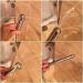 3 Heads Aluminum Shower Cleaner Douche System - Portable Enema Kit with 59" Hose for Effective Bathroom Hygiene - Buy Online on GoSupps.com