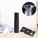 Topky 24 Matt Black 10ml Glass Scooter Bottles Set for Essential Oils - Includes Openers Funnels & Roll-On Lids - Buy Online on GoSupps.com