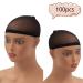100 Pieces Black Nylon Stocking Wig Caps for Women - Lace Front Wig Caps for Wigs - Stretchy and Durable - Black Wig Caps 100pcs - Buy Online on GoSupps.com