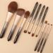 10-Piece Super Soft Makeup Brush Set - Portable Eye Shadow Brushes for Flawless Application | International Shipping Available - Buy Online on GoSupps.com